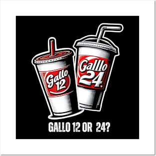 Gallo 12 or 24? Posters and Art